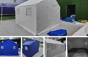 Төтенше жағдай орын алған жерлерде апаттан зардап шеккендерге арналған шатыр тігу үшін қанша жұмысшы қажет?